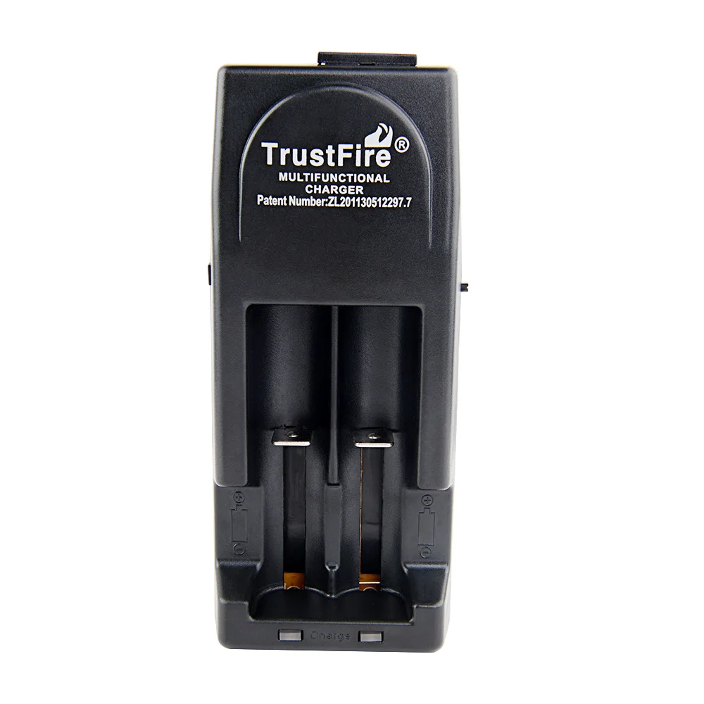 TrustFire TR-001 зарядное устройство для литиевых батарей 18650 14500 16340 AC DC EU 2 слота 3 0 V и 4