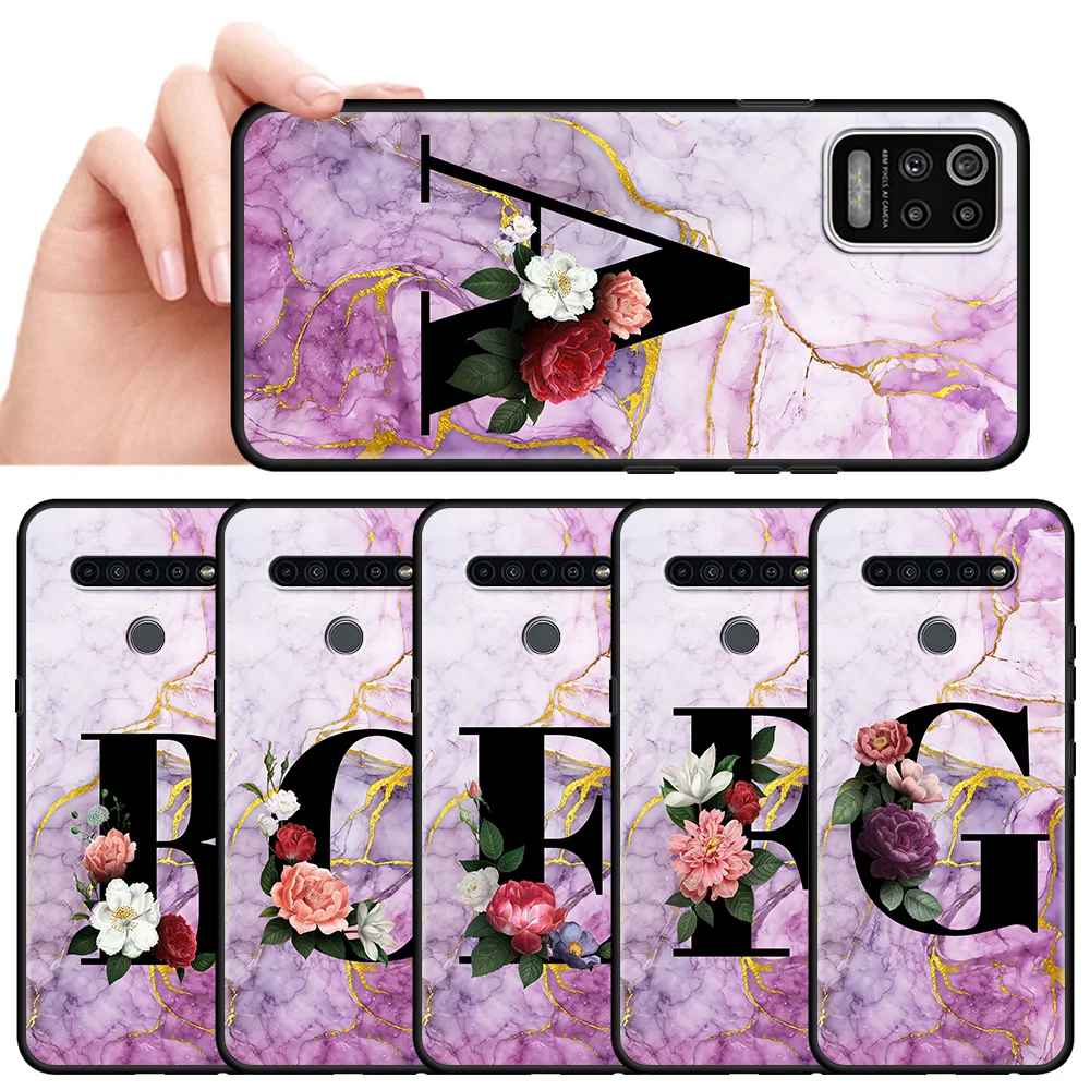 

Luxury Letter Fitted Case for LG K41s K61 K50 K50s G6 G7 K40s K42 G8 K40 K51 K71 K52 Shockproof Soft Phone Cover
