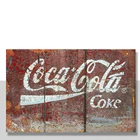 Coca Cola ржавая рекламная Ретро металлическая настенная табличка винтажный жестяной знак