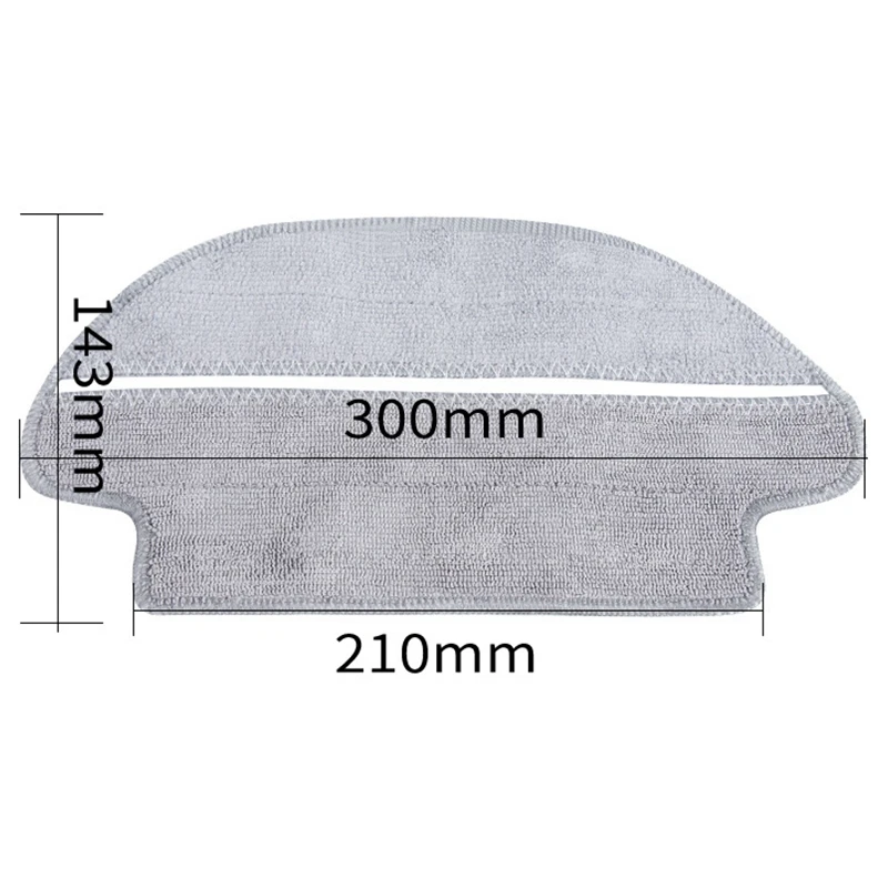 

HOT-Side Brush Mop Cloth HEPA Filter for Xiaomi Mijia STYJ02YM Viomi V2 & Main Roller Side Brush Hepa Air Filter Mop Cloth