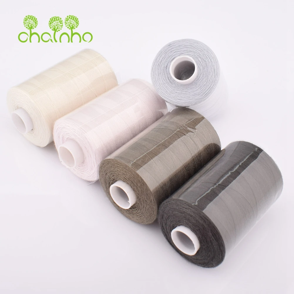 Chainho-Carretes de poli&eacute;ster multicolores para costura y acolchado, 42 carretes/caja, alta calidad, adecuado para costura y m&aacute;quina-4