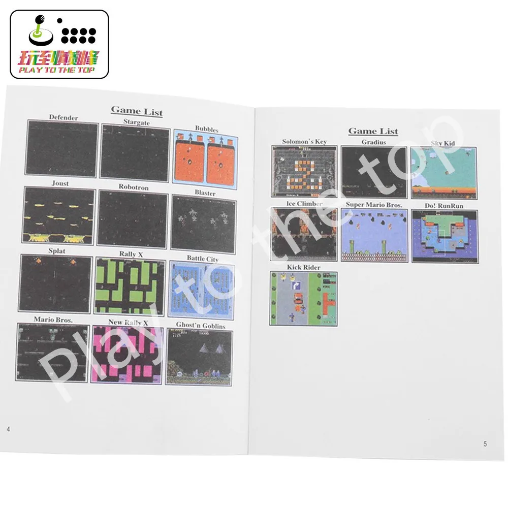 Новинка 19 в 1 горизонтальная Многоуровневая аркадная многоигровая печатная