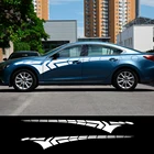 2 шт., виниловые наклейки на дверь автомобиля, для Audi A4 A3 BMW Ford Volkswagen Toyota Mercedes Honda Nissan для Kia и Fiat