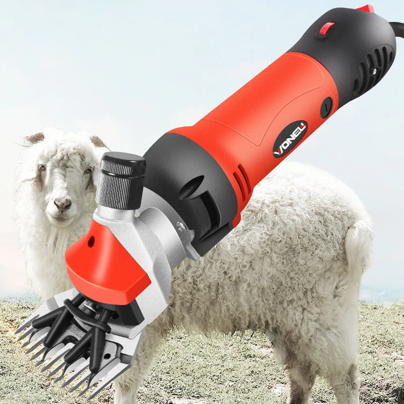 

850w Electric Shearing Clipper Shear Sheep Goats Alpaca Shears Pet Hair Shearing Machine Cutter Wool Scissor Farm Supplies