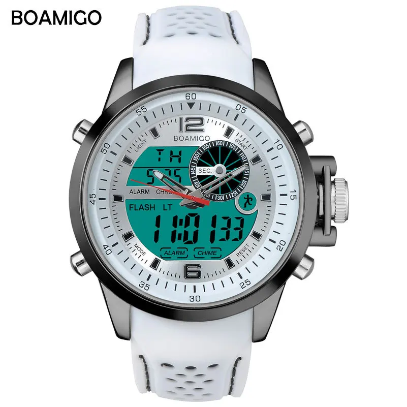 

BOAMIGO Watch New Sports Men's Watch Dual Display Electronic Shi Ying Watch Factory Direct Waterproof Watch