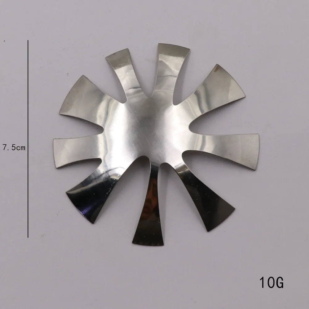 

French Style Nail Stainless Steel Plates Model Polishing Manicure DIY Nail Art Design Tools Salon Nail Template