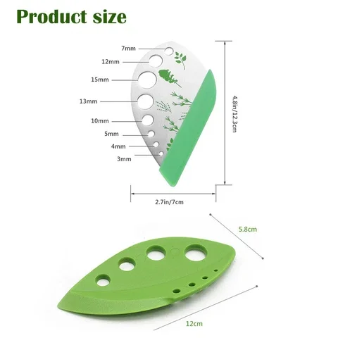 Кухня гаджет капуста Мангольд зелень травы для Looseleaf розмарин тимьян отрывными