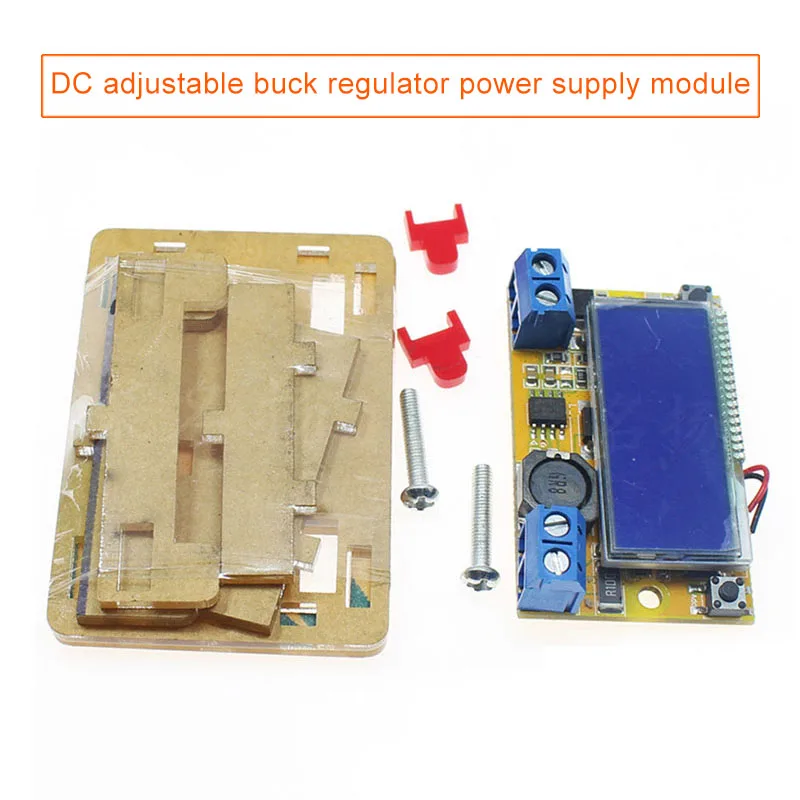 

DC-DC Adjustable Step-down Power Supply Module LCD Display 3A AS99