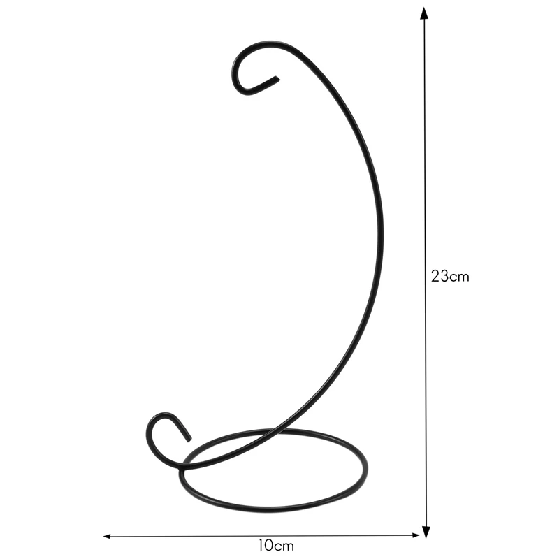 

(6 Pack) Ornament Display Stand,Iron Hanging Stand Rack Holder for Hanging Gl Globe Air Plant Terrarium, Witch Ball, Christma