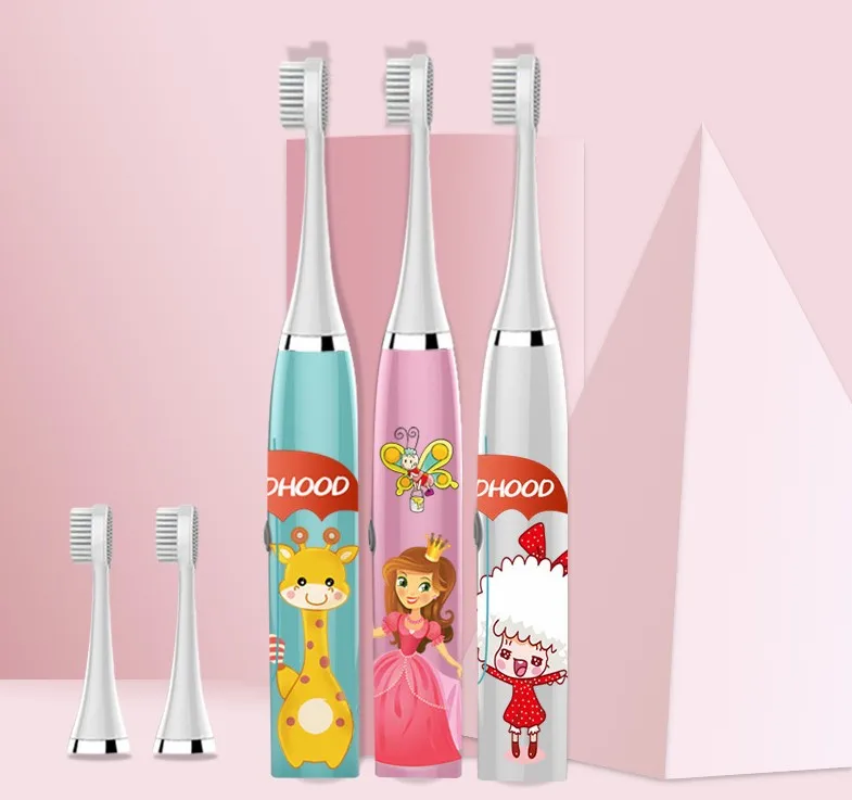 Профессиональная звуковая электрическая зубная щетка для детей детская