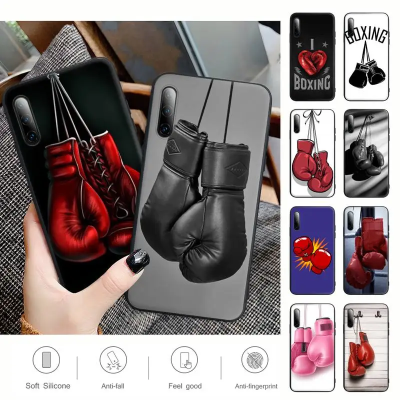 

Boxing Gloves Phone Case For Poco M3 X3 10T Pro Nfc F3 Xiaomi Mi 11 X 9T 8 Note 10 Lite Silicone Coque Funda
