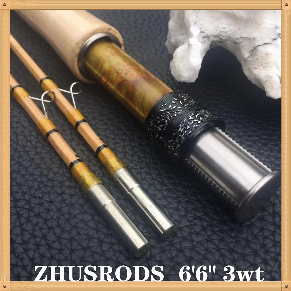 ZHUSRODS ручной работы бамбуковая удочка 6ƌ &quot3wt|Удочки| |