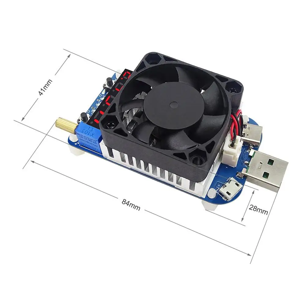 RD HD25 HD35 триггер QC2.0 QC3.0 Электронный USB нагрузочный резистор Adj. Измеритель тока