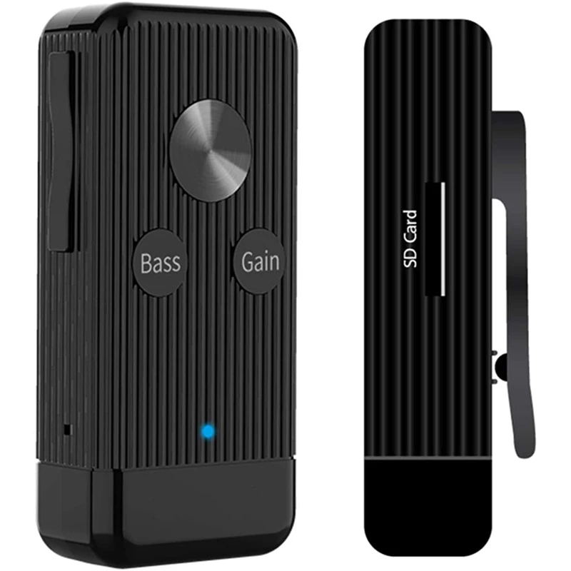 

Bluetooth Receiver 3.5mm Bluetooth Adapter Tf Card Bluetooth Headset with Lithium Battery Car Bluetooth Receiver