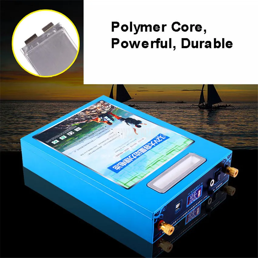 12V 220Ah/300Ah литиевая батарея легкая большая емкость двойной USB порт с светодиодный подсветкой для динамика портативный источник питания