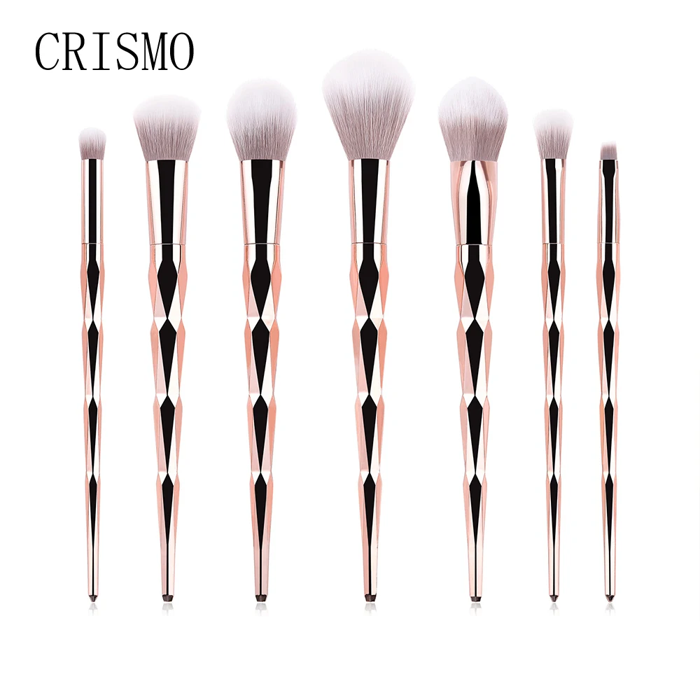 

Набор кистей для макияжа, 7 шт., с бриллиантами