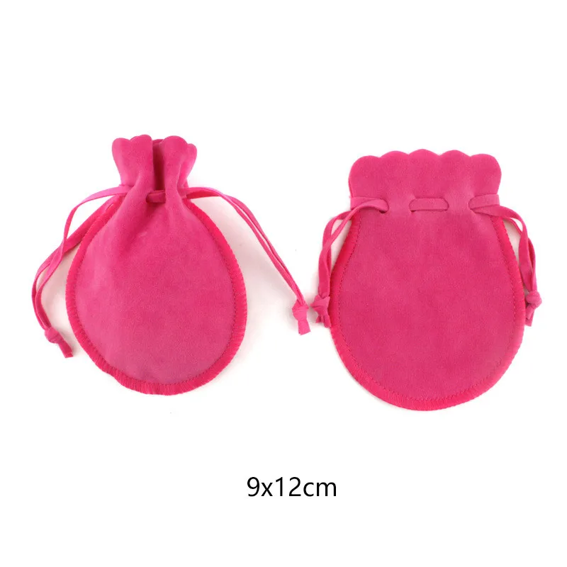 

10Piece / Set High Quality Multicolor Velvet Dustproof Flannel Bag Jewelry Accessories Bag