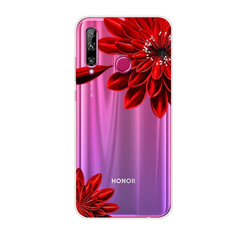 Для huawei Honor 10i чехол TPU Силиконовый мягкий прозрачный чехол с рисунком для huawei Honor 10i 10 i Honor10i HRY-LX1T 6,21 задняя крышка для телефона