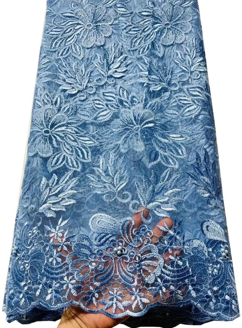 Африканская кружевная ткань 2021 высокое качество тюль французская сетка с