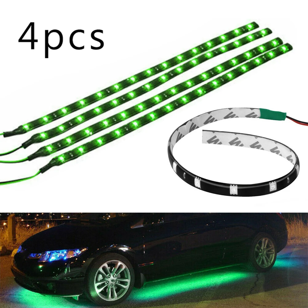 

Interior Light Lamps Strip Universal DC 12V Exterior Waterproof 30cm Car