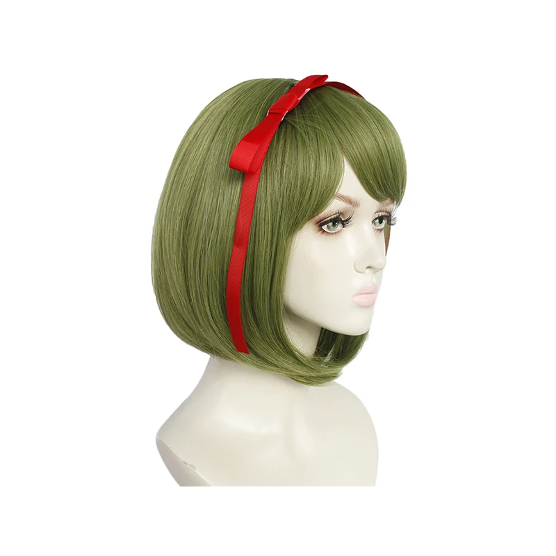 Danganronpa другой эпизод: Ультра отчаяние Monaca Towa парик косплей костюм Dangan Ronpa зеленый