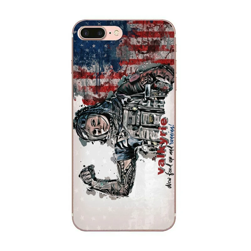 Чехол для телефона Rainbow Six siege Valkyrie задняя крышка Samsung Galaxy J7 J5 Prime pro J3 J2 J1 A7 A5 A3 2018 2017