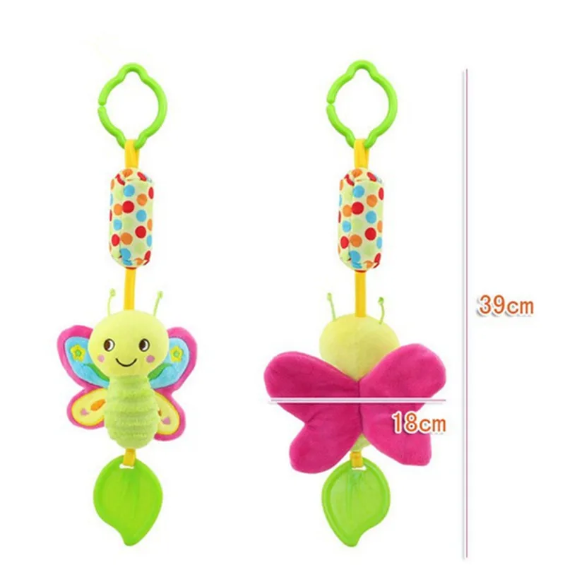 Мультяшная птица ребенок Подвесные погремушки новорожденный мобильный телефон