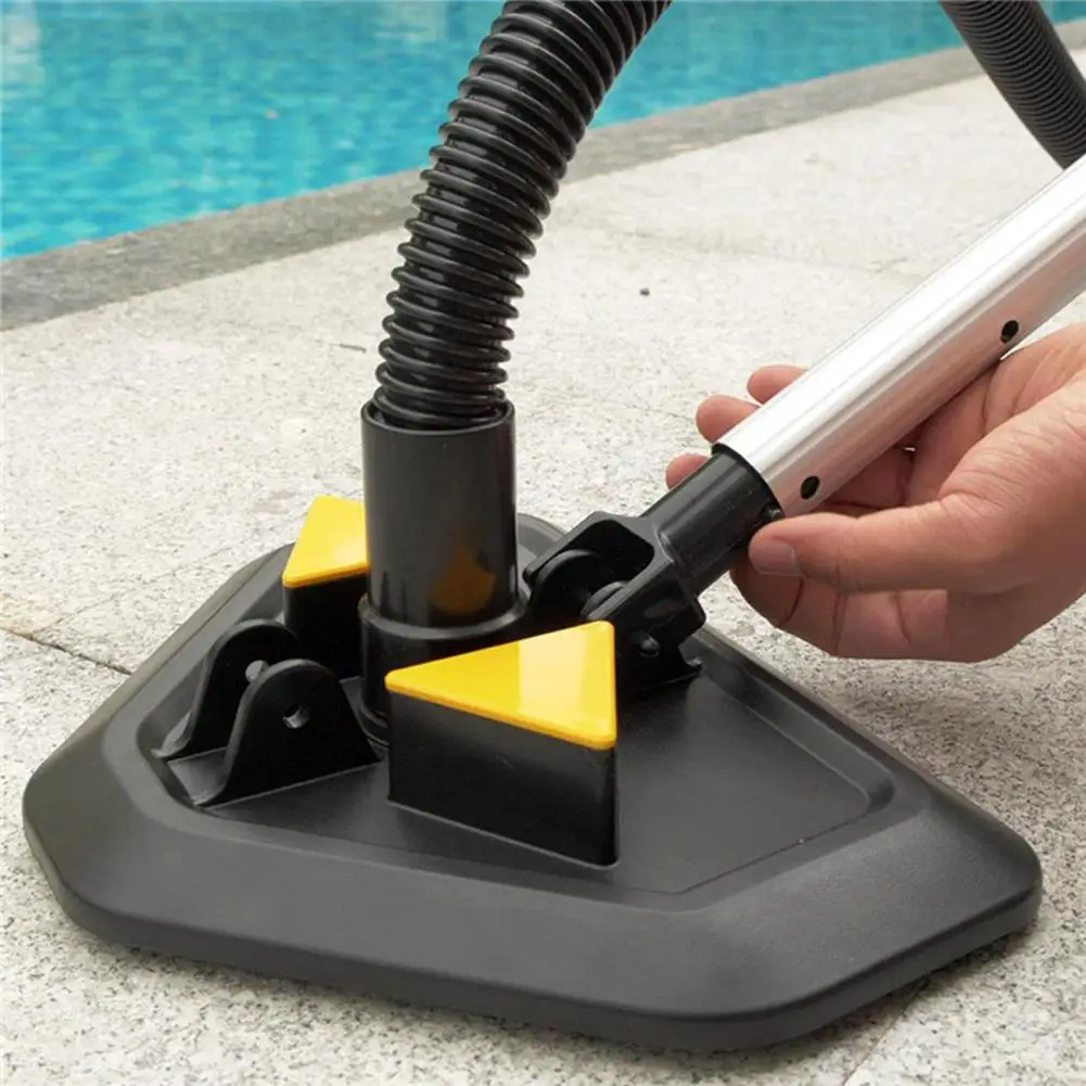 

Pool Suction Head Underwater Eco-friendly Vacuum Cleaner Replacement Head Triangle Weighted Pool Spa Head Underwater Scooter