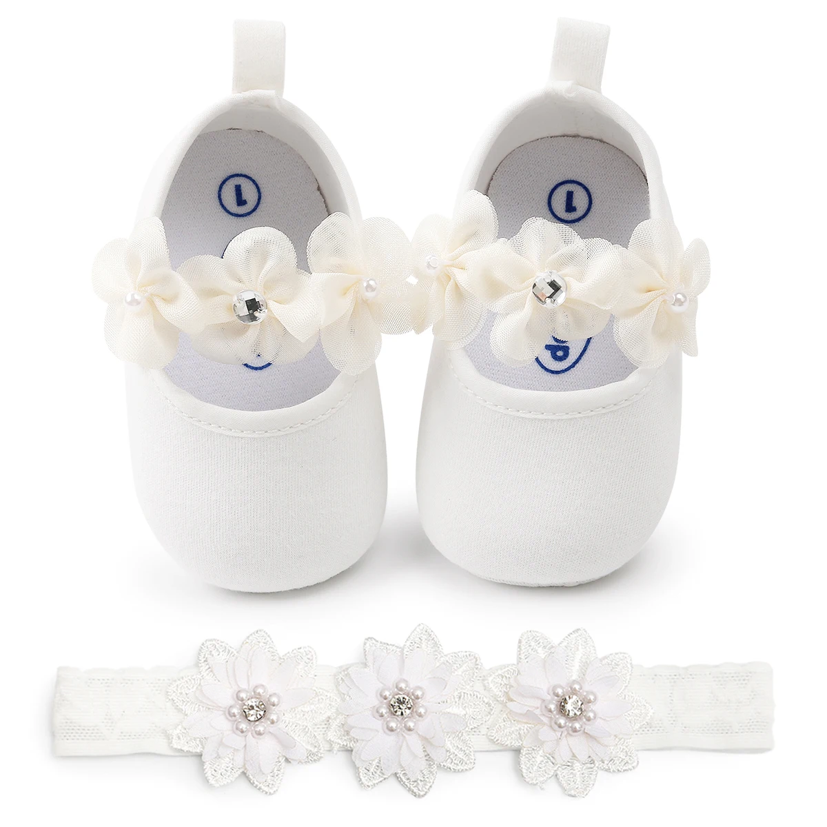 Обувь для девочек милые туфли с цветами маленькой девочки принцессы головным