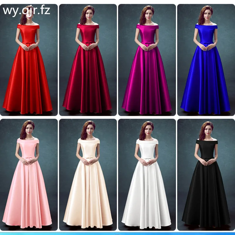 BSHS 8075 # длинное вечернее платье Королевский синий цвет бордовый и красный цвета