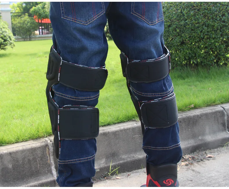 

Motorcycle Knee Guards Carbon Fiber Motocross Racing Protective Gears Moto Leg Protector Motorbike Kneepads