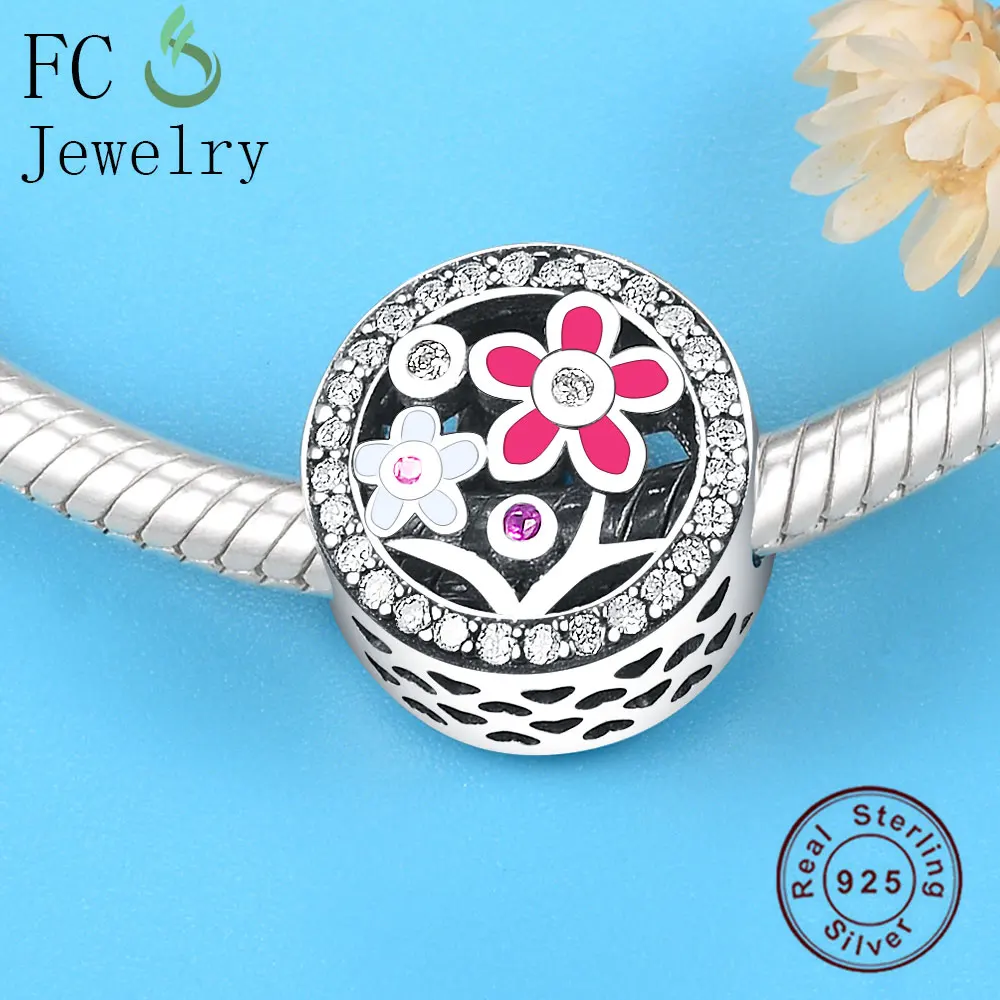FC ювелирные изделия подходят оригинального бренда шармы браслет 925 серебро