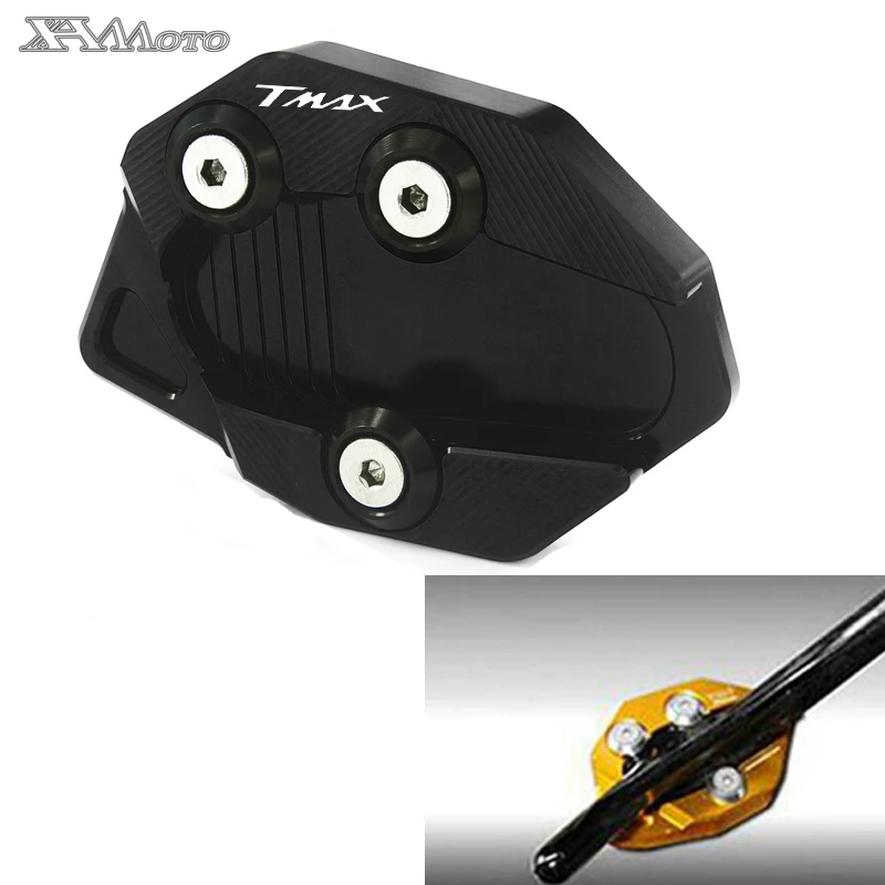 

Увеличивающая пластина для мотоцикла CNC алюминиевая боковая подставка увеличитель подставка для YAMAHA TMAX 530 2012 2013 2014 удлинительные ножки Parta