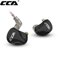 cca ca16 hybrid technology 7ba1dd wired earphones in ear earplugs headphones detachable cable noice cancelling monitor headset
