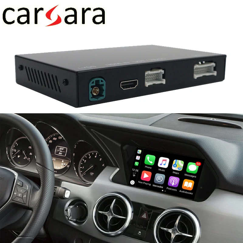 Verkauf Drahtlose CarPlay Adapter Für Merce Des GLK 2011-2015 Mit Android Auto Spiegel Link AirPlay Auto Spielen Funktionen