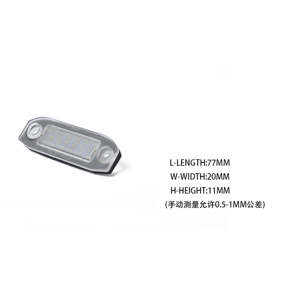 Замена лампы для освещения номерного знака 2 шт. 7000 к 30753839 30634190 подходит VOLVO C30 C70 S80