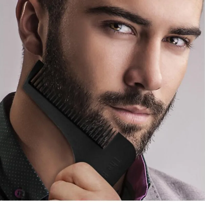 Для мужчин расческа в виде усов дизайн бороды гребень для человек джентльменском