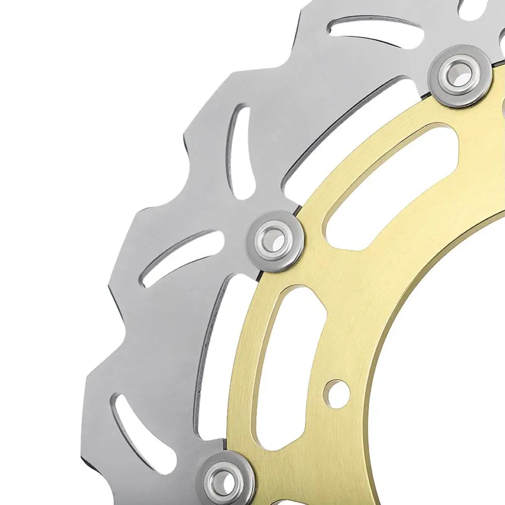 

BIKINGBOY Front Rear Brake Disks Discs Rotors For Yamaha YZF R1 2004-2006 YZF R6 2017-2019 YZF R1M 2015-2018 MT-10 A 2016-2019