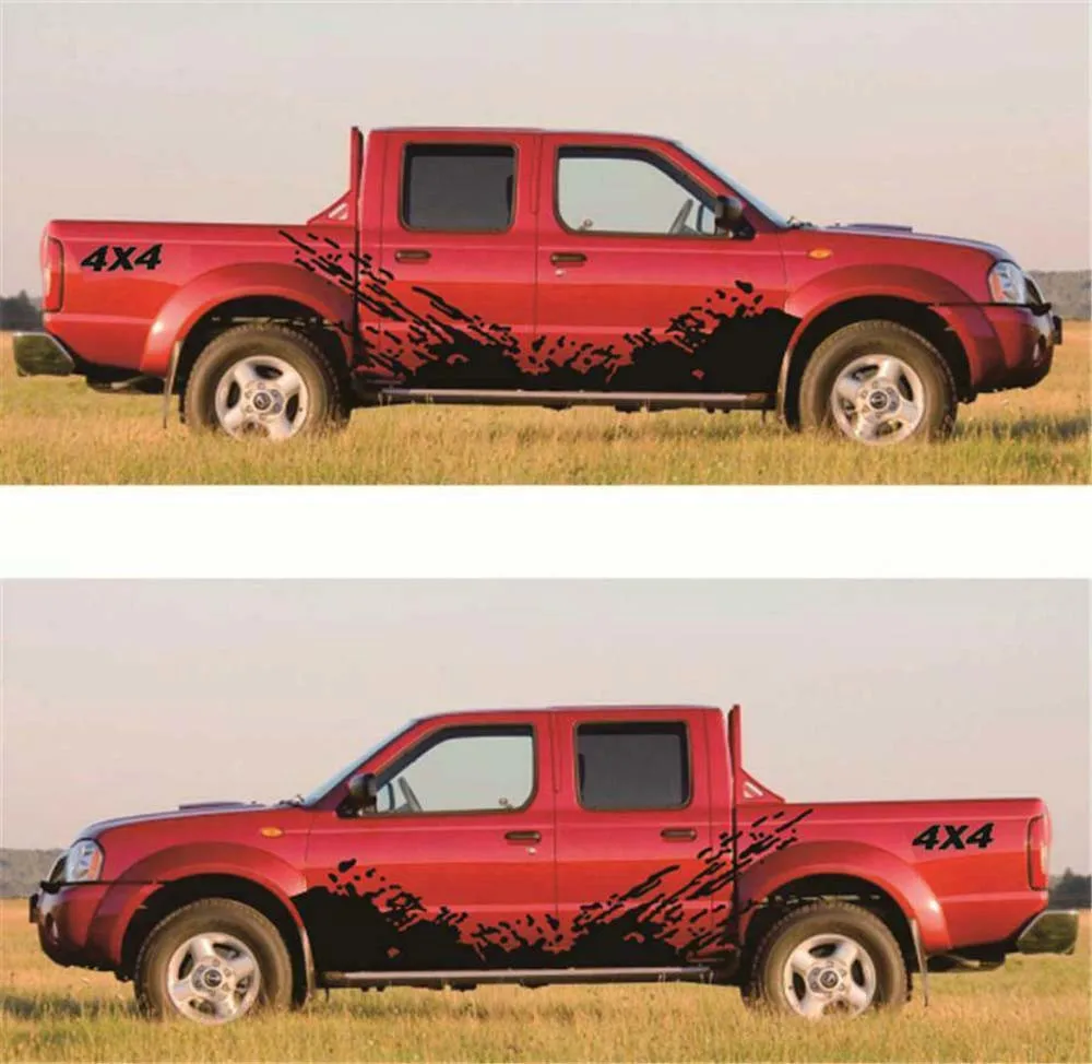 

Splash Decal Car Stickers Vinyl 50*190cm Accessories Auto Body Decoration