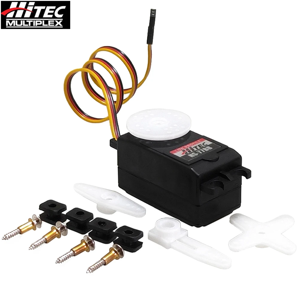 Hitec HS-77BB HS77BB плоский тип аналоговый рулевой механизм BB сервопривод для