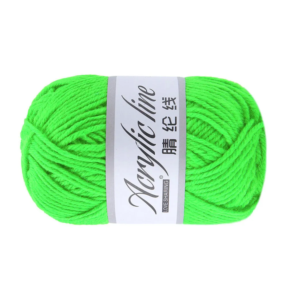 Шерстяной пряжи 50g на не сужающемся книзу массивном Шерсть ровинг вязанный