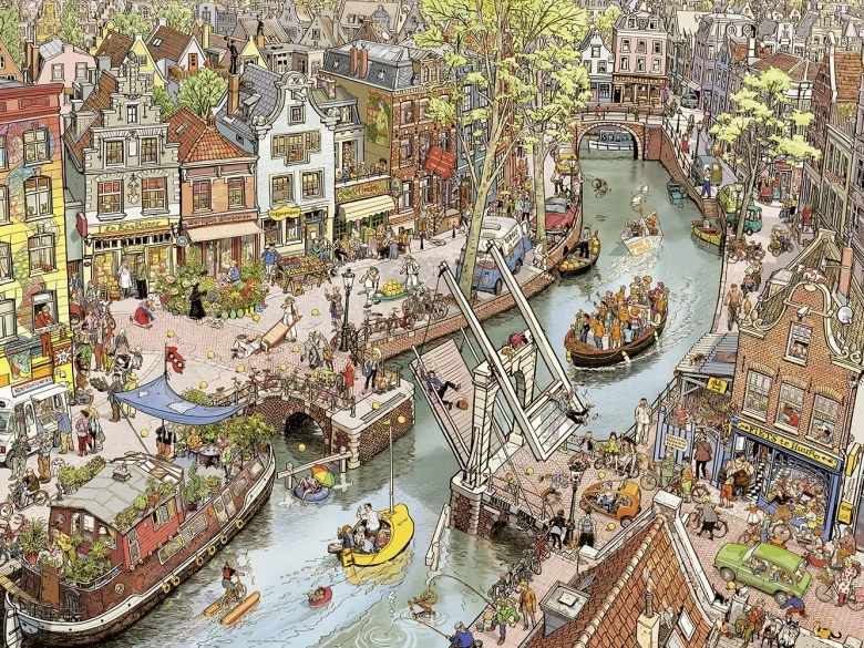 

1500 Pieces Puzzle Jigsaw Puzzles 1000 Pieces Wooden Assembling Picture Landscape Puzzles Toys for Adults Adult Toys bb50