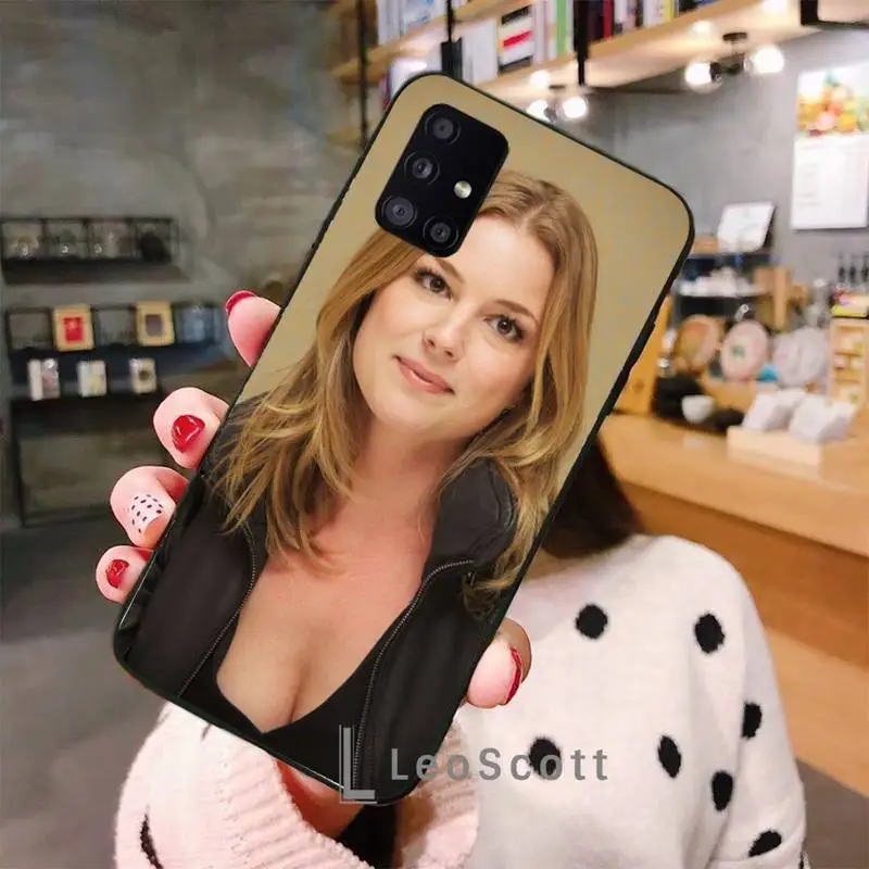 

Emily VanCamp Phone Case For Samsung A32 A51 A52 A71 A50 A12 A21S S10 S20 S21 Plus Fe Ultra