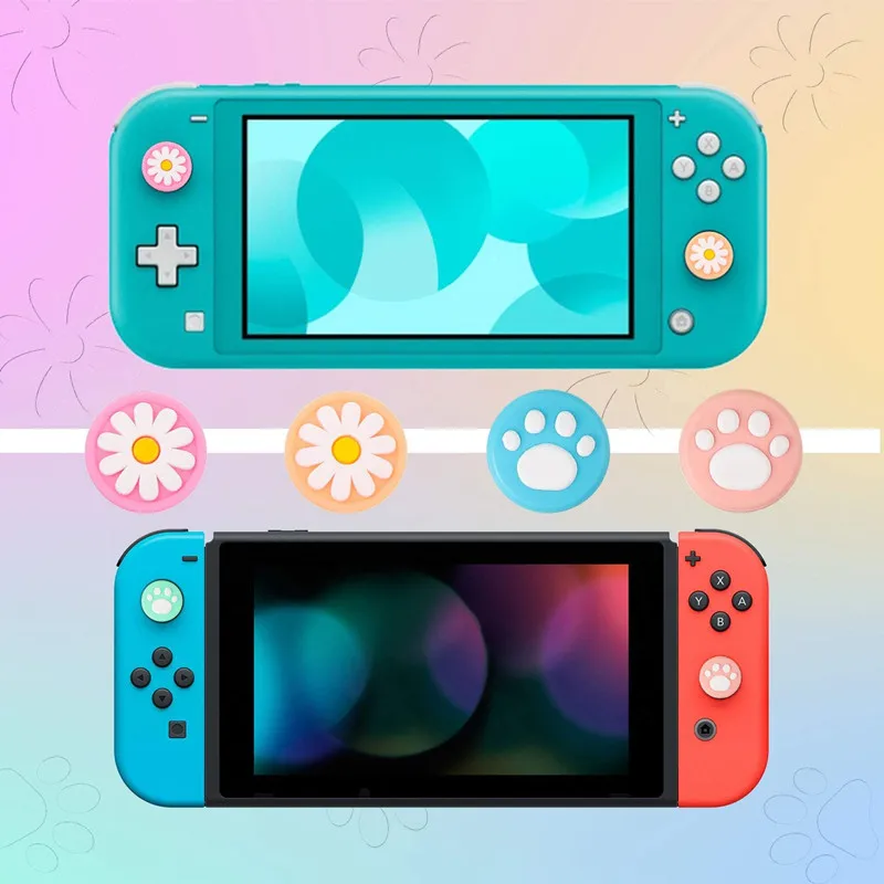 2 шт. силиконовые колпачки для контроллера NX NS Joy-Con |