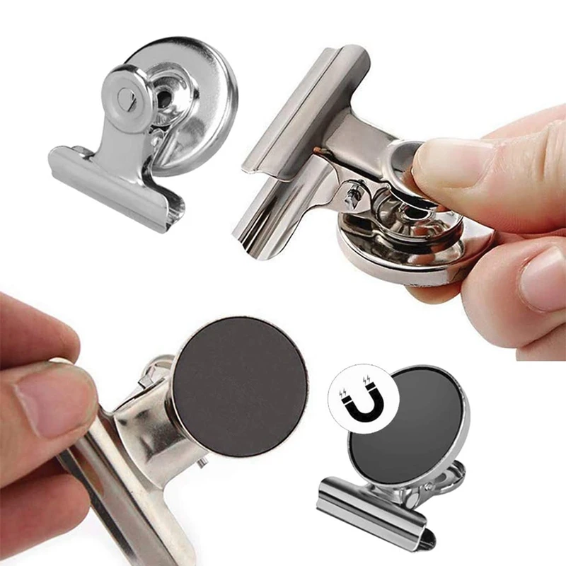 

Magnetic Clips 40 Pack,Stainless Steel Clips Perfect for House Office School Use,Hanging Home Decoration, Photo Displays