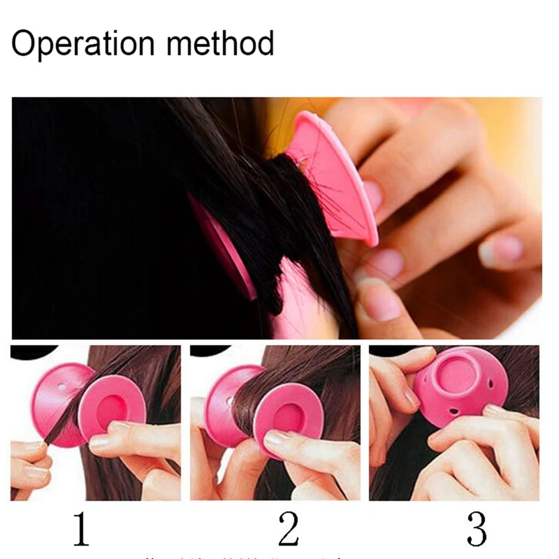 20/30/40 Pcs/set Soft Rubber Magic Hair Care Rollers Silicone Mushroom Hair Curler No Heat No Clip Hair Curling Styling DIY Tool
