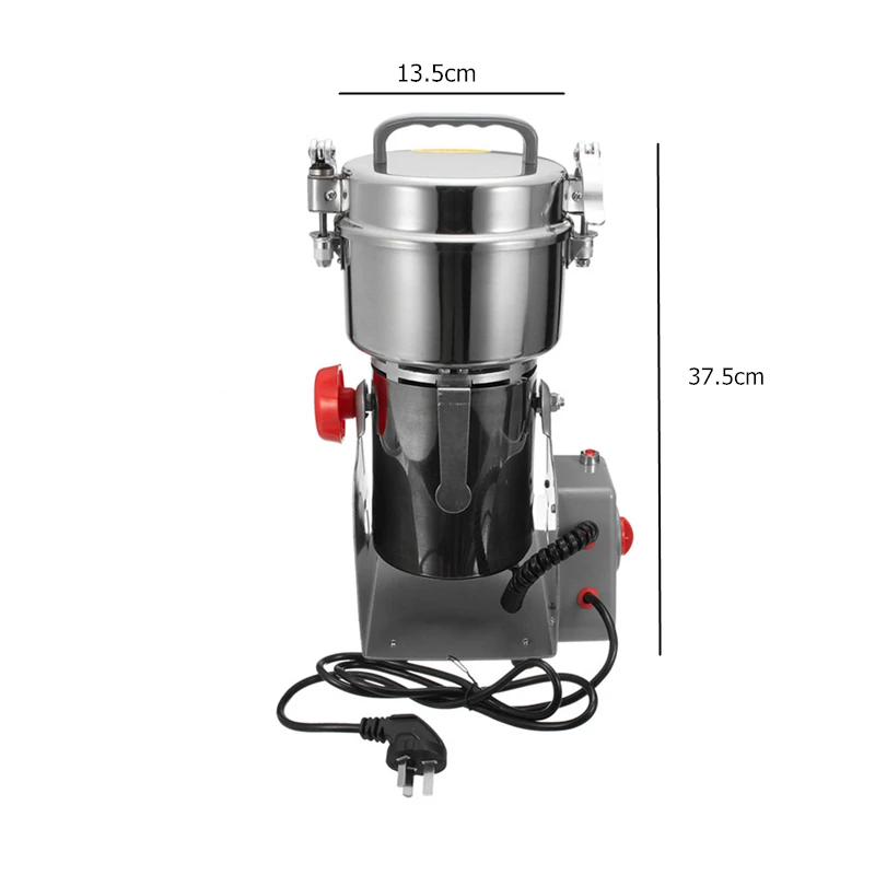 

800g Household Grains Spices Hebal Cereals Coffee Dry Food Grinder Mill Grinding Machine Gristmill Medicine Flour Powder Crusher
