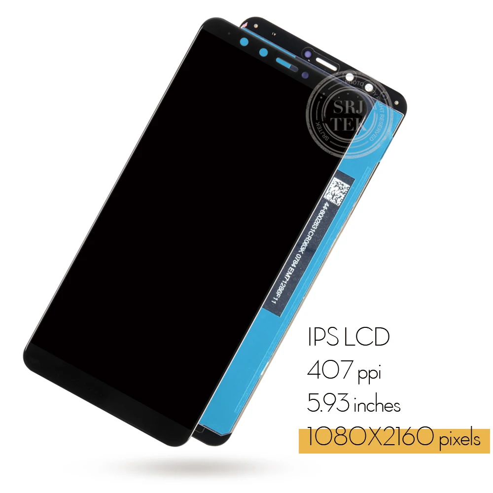 Для Huawei Y9 2018 ЖК дисплей сенсорный экран дигитайзер в сборе FLA L22 LX2 LX1 для сменный с