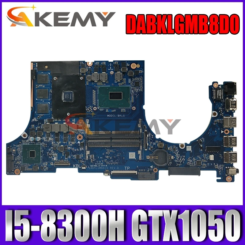 

Материнская плата Akemy DABKLGMB8D0 для ноутбука ASUS TUF Gaming FX504G FX80G, оригинальная материнская плата I5-8300H GTX1050