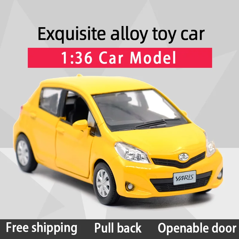 Новое поступление RMZ CITY в масштабе 1:36 машинка YARIS литой автомобиль из сплава